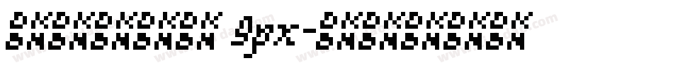 丁卯点阵体 9px字体转换
